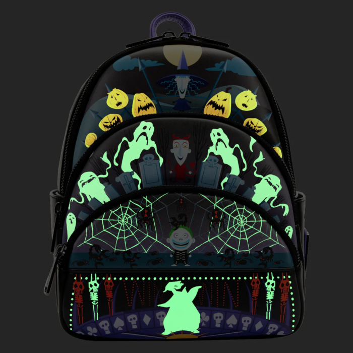 The Nightmare Before Christmas Oogie Boogie Glow Triple Pocket Mini
